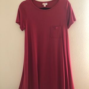 Lularoe Carly Dress. Nice pink dress.